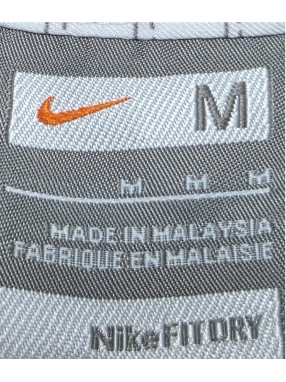 Nike Reversible Shorts Mens M Fit Dry White Tennis Grid Athletic Training Vintag - Picture 6 of 9